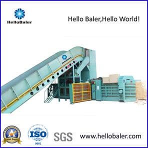 Horizontal Waste Paper Baler Machine Hellobaler Hfa20_25